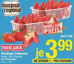 Maximarkt Erdbeeren Angebot