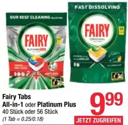 Maximarkt Fairy Tabs Angebot