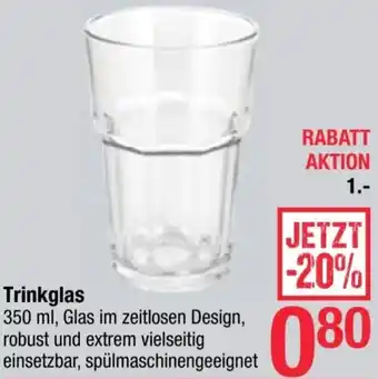 Maximarkt Trinkglas Angebot