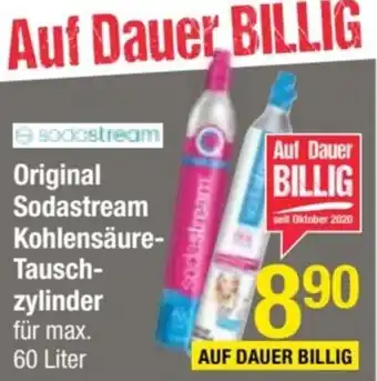 Maximarkt Original Sodastream Kohlensäure- Tausch- zylinder Angebot
