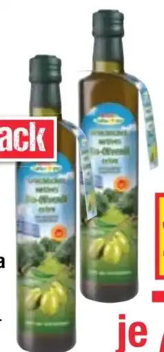 Maximarkt Spar Natur pur Griechisches natives Bio-Olivenöl extra Angebot
