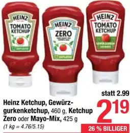 Maximarkt Ketchup, Gewürz- gurkenketchup, Ketchup Zero oder Mayo-Mix Angebot
