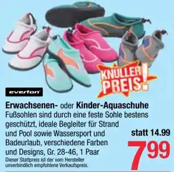 Maximarkt Erwachsenen- oder Kinder-Aquaschuhe Angebot