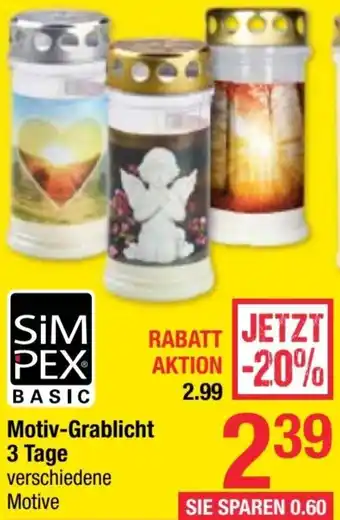 Maximarkt Motiv-Grablicht Angebot