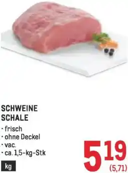 Metro Schweine schale Angebot