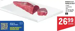Metro Rinder filet marbled beef Angebot