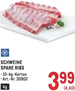 Metro Schweine spare ribs Angebot