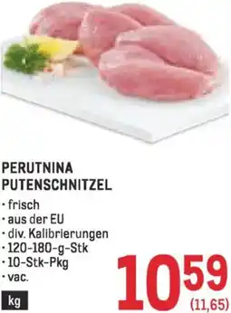 Metro Perutnina putenschnitzel Angebot