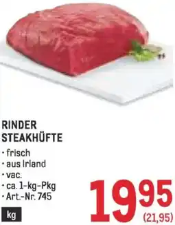 Metro Rinder steakhüfte Angebot