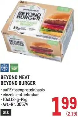 Metro Beyond burger Angebot