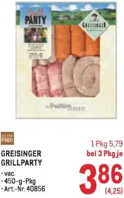Metro Grillparty Angebot