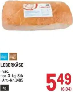 Metro Leberkäse Angebot