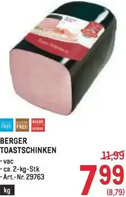 Metro Toastschinken Angebot