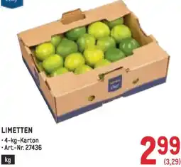 Metro Limetten Angebot