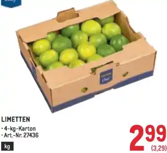 Metro Limetten Angebot
