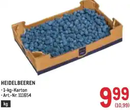 Metro Heidelbeeren Angebot
