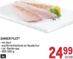 Metro Zander filet Angebot