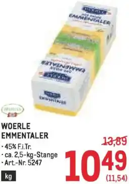Metro Emmentaler Angebot