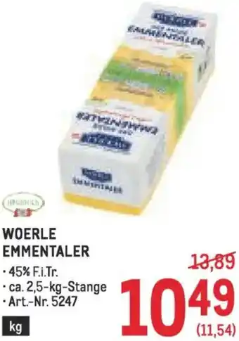 Metro Emmentaler Angebot