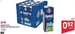 Metro Formil haltbare vollmilch Angebot