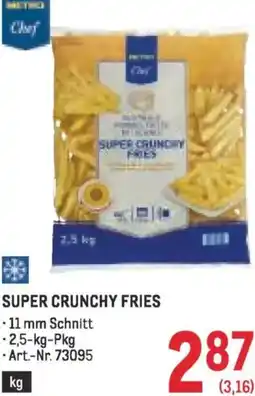 Metro Super crunchy fries Angebot