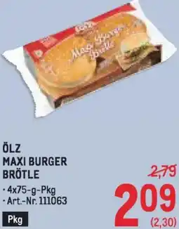 Metro Maxi burger brötle Angebot