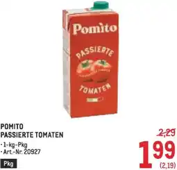 Metro Passierte tomaten Angebot