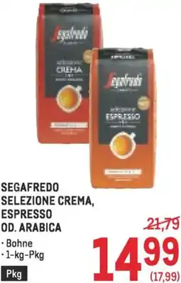 Metro Selezione crema, espresso od. arabica Angebot