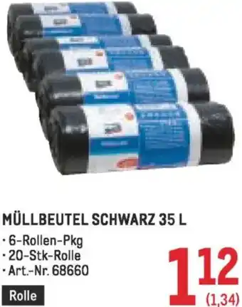 Metro Müllbeutel schwarz Angebot