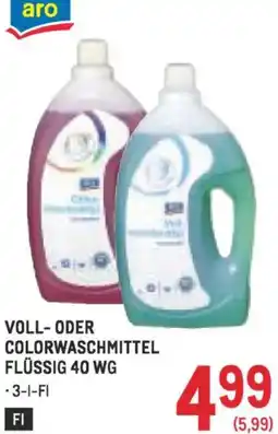 Metro Voll- oder colorwaschmittel flüssig Angebot