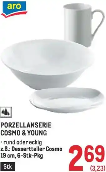 Metro Porzellanserie cosmo & young Angebot