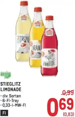 Metro Stieglitz limonade Angebot