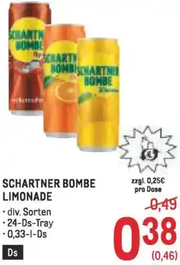 Metro Limonade Angebot