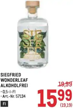 Metro Wonderleaf alkoholfrei Angebot