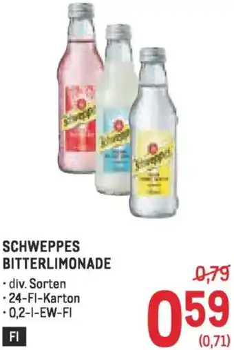 Metro Bitterlimonade Angebot