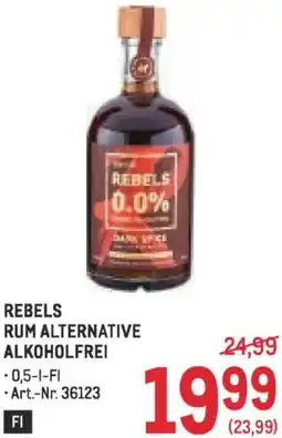 Metro Rum alternative alkoholfrei Angebot