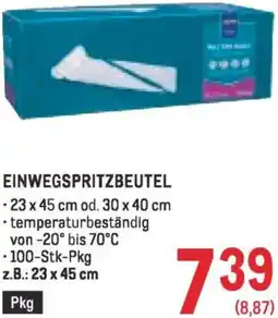 Metro Einwegspritzbeutel Angebot
