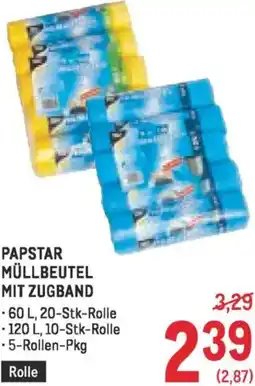 Metro Müllbeutel mit zugband Angebot