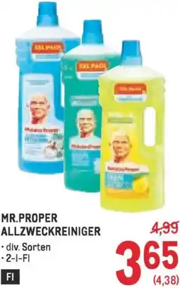 Metro Allzweckreiniger Angebot