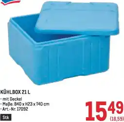 Metro Kühlbox Angebot