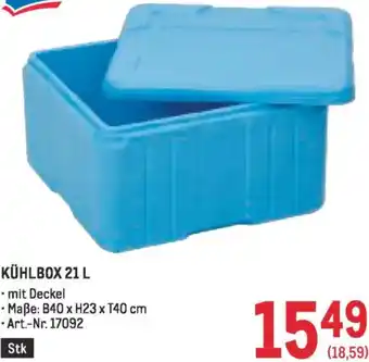 Metro Kühlbox Angebot