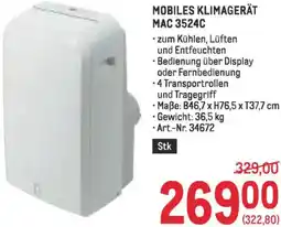 Metro Mobiles klimagerät Angebot