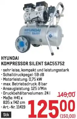 Metro Kompressor silent Angebot