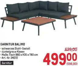 Metro Garnitur balimo Angebot
