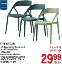 Metro Stapelstuhl Angebot