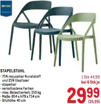 Metro Stapelstuhl Angebot