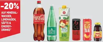 Metro Auf mineral- wasser, limonaden, säfte & energy- drinks* Angebot