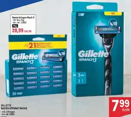 Metro Rasier apparat mach3 Angebot