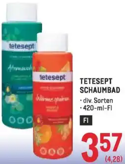 Metro Schaumbad Angebot