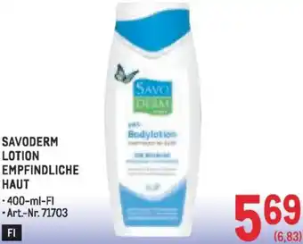 Metro Lotion empfindliche haut Angebot